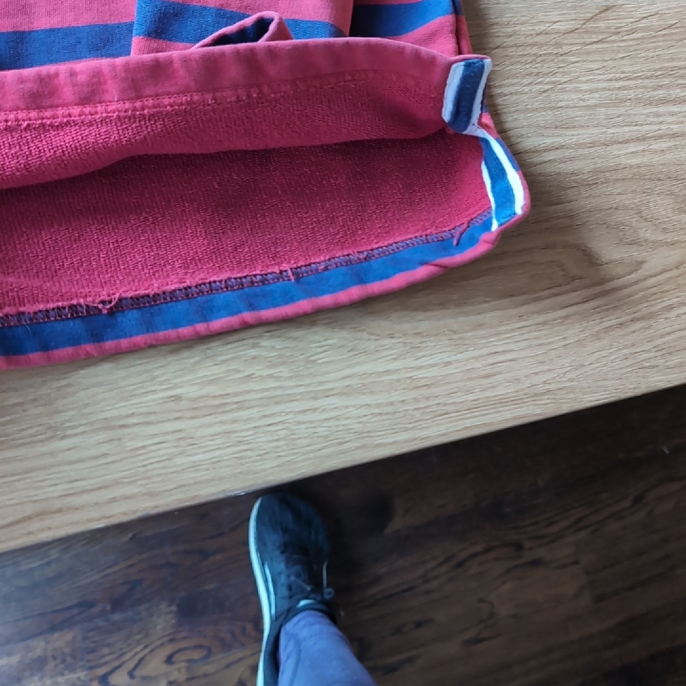 Mini Boden - Half zip Striped Kids Pullover - Red and Blue - 3-4Y - Picture 8 of 8